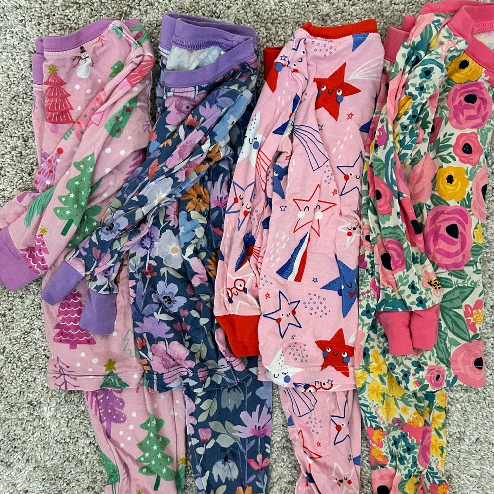 Little Sleepies 12-18M Pajama Bundle